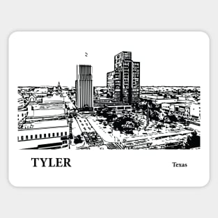 Tyler Texas Sticker